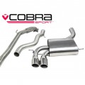 AU09d Cobra Sport Audi S3 (8P) (3 door) 2006-12 Turbo Back Package (De-cat / Non-Resonated)